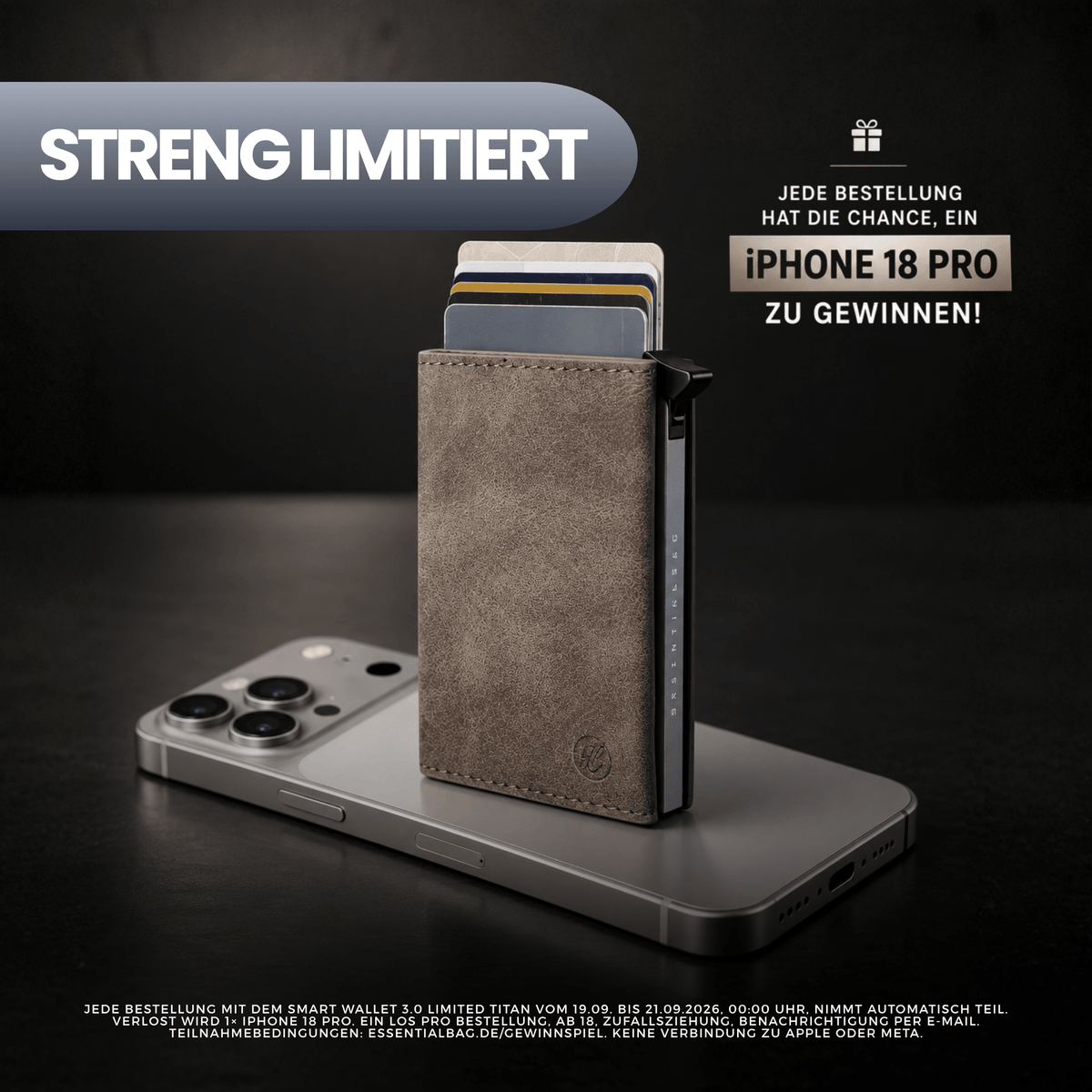 Smart Wallet 3.0 — Slim Wallet mit RFID-Schutz