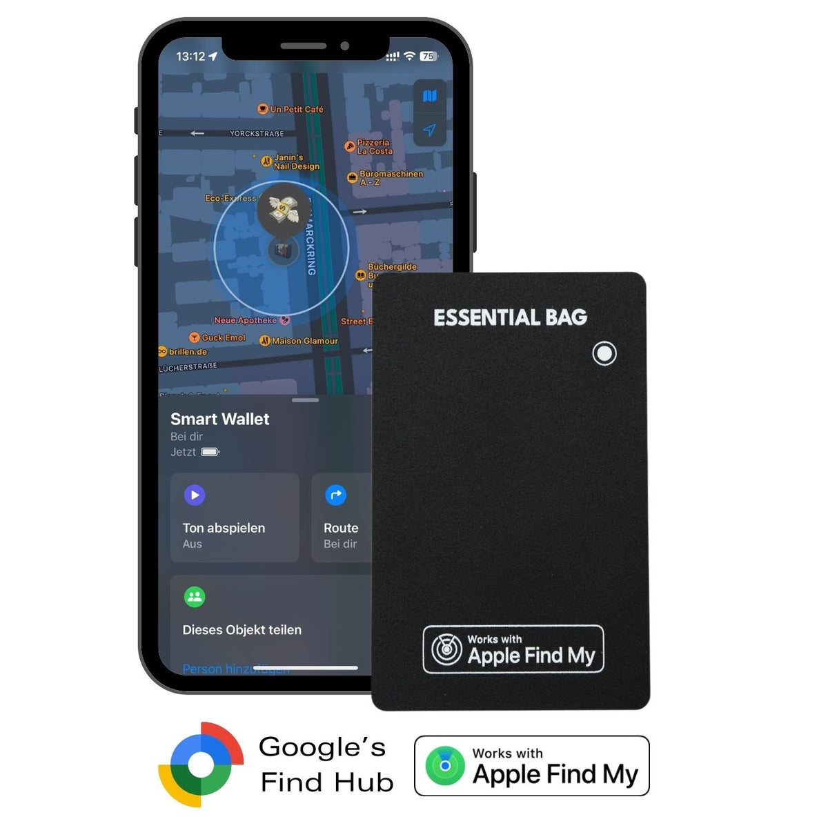 Tracker-Karte 3.0 für Apple & Android