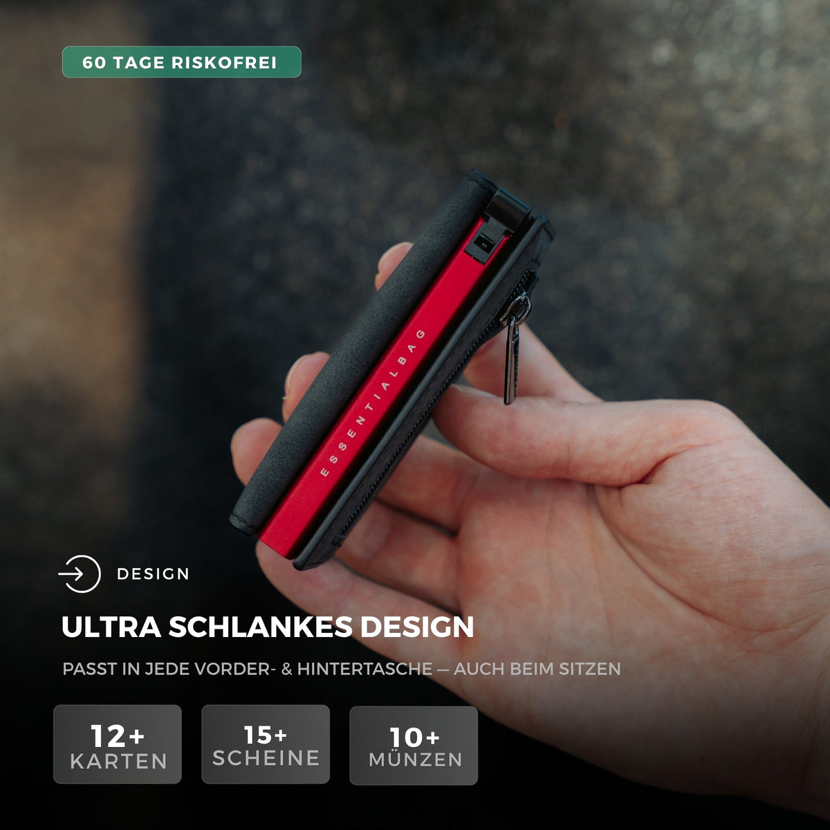 Smart Wallet 3.0 — Slim Wallet mit RFID-Schutz