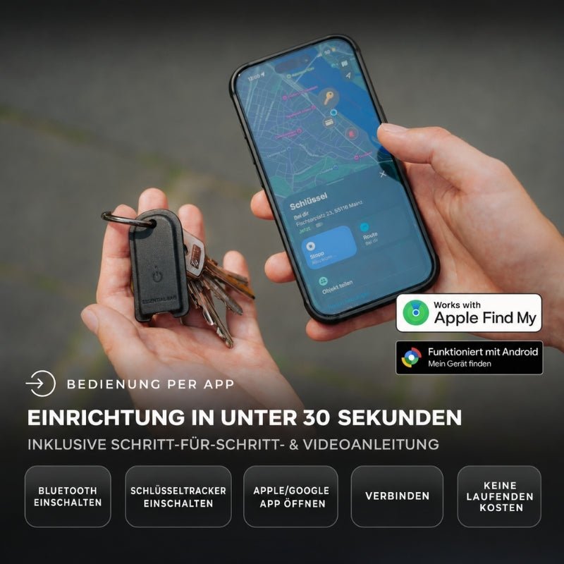 Key tracker for iOS & Android