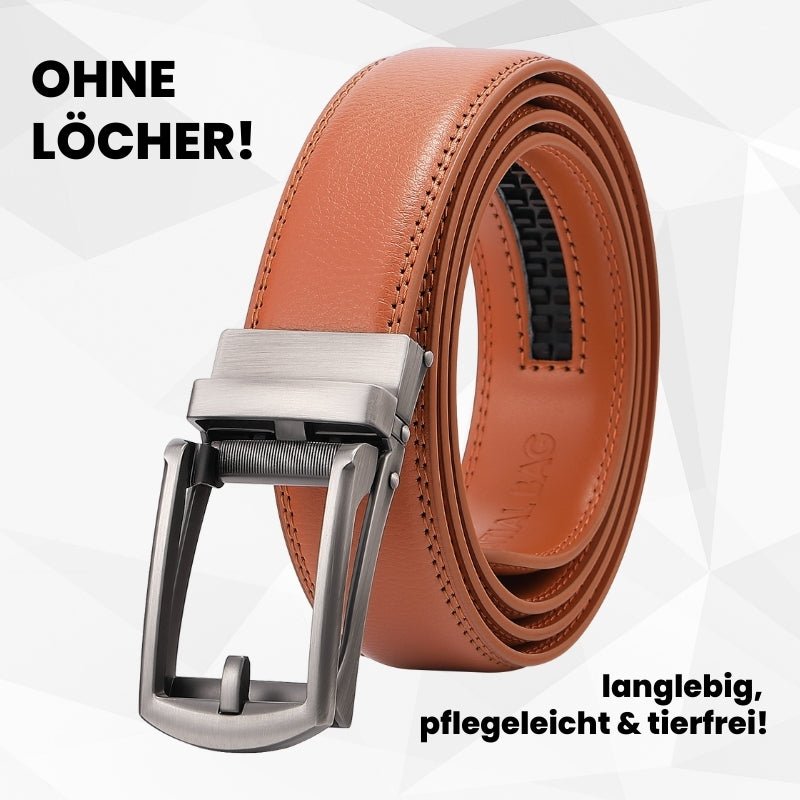 Automatikgürtel aus Leder — stufenlos verstellbar