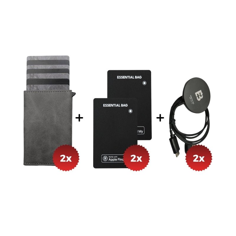 Slim Wallet Partner-Set — 2 Wallets