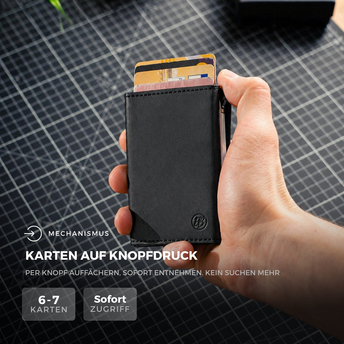 Smart Wallet 3.0 — Slim Wallet mit RFID-Schutz