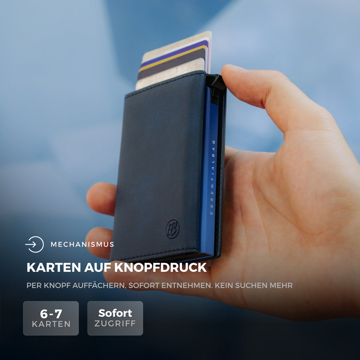 Smart Wallet 3.0 — Slim Wallet mit RFID-Schutz