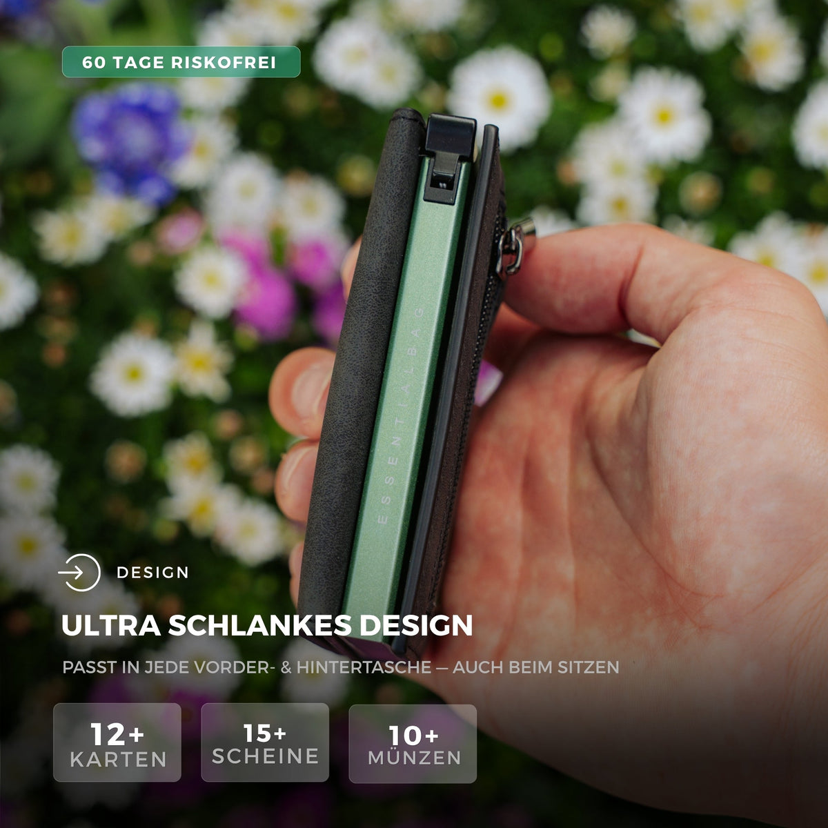 Smart Wallet 3.0 — Slim Wallet mit RFID-Schutz
