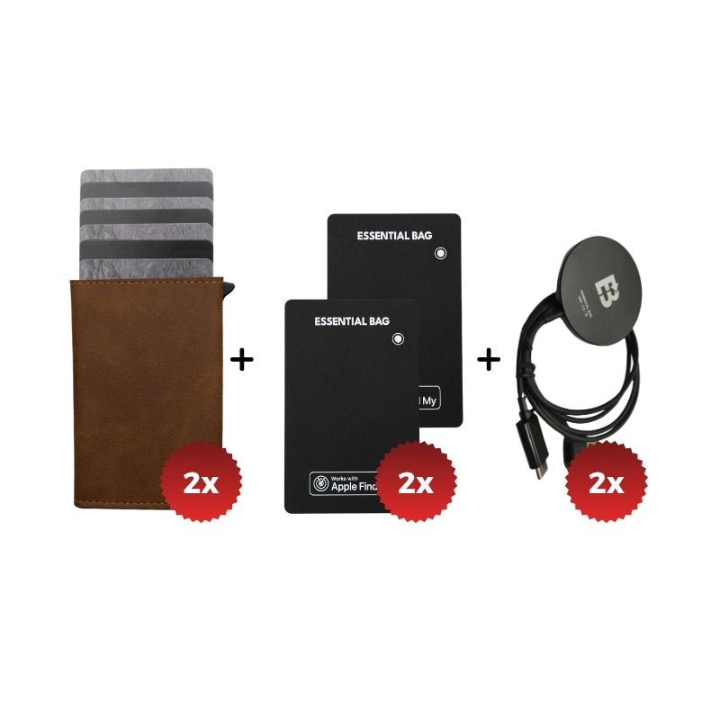 Slim Wallet Partner-Set — 2 Wallets