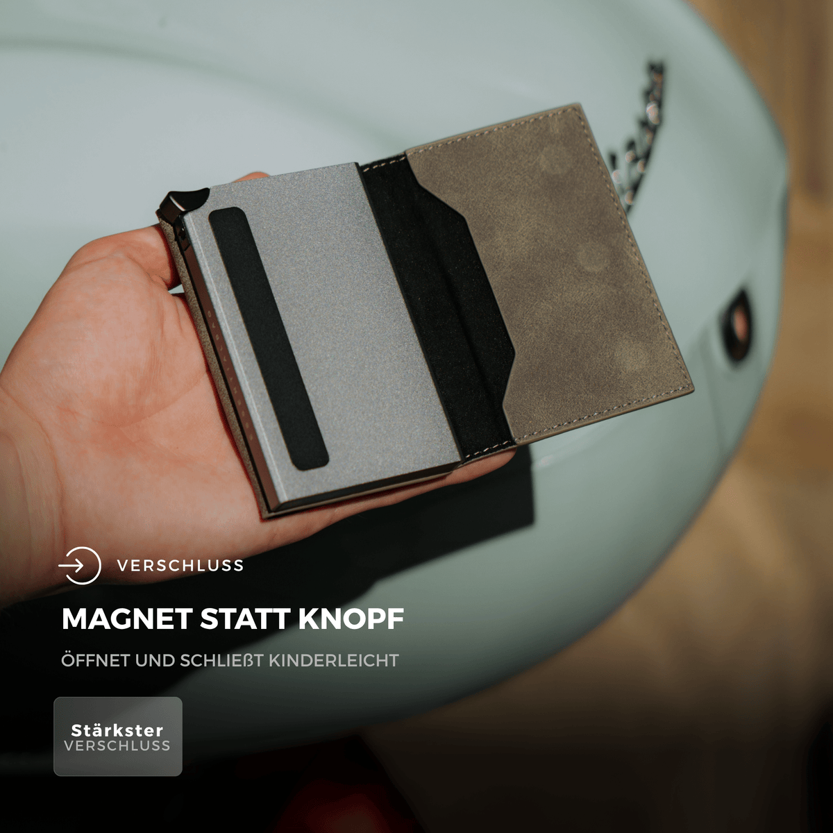 Smart Wallet 3.0 — Slim Wallet mit RFID-Schutz