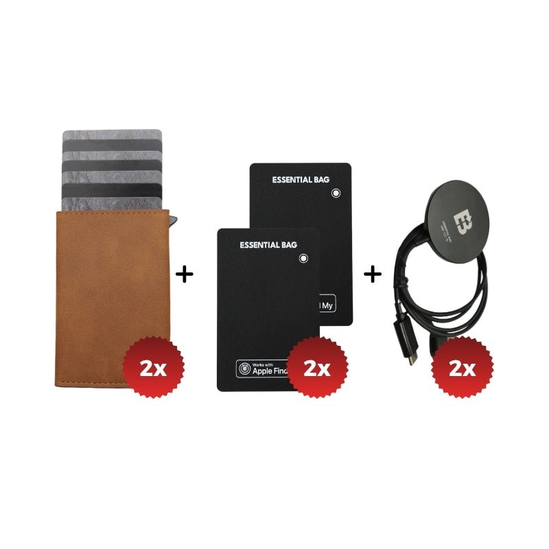 Slim Wallet Partner-Set — 2 Wallets
