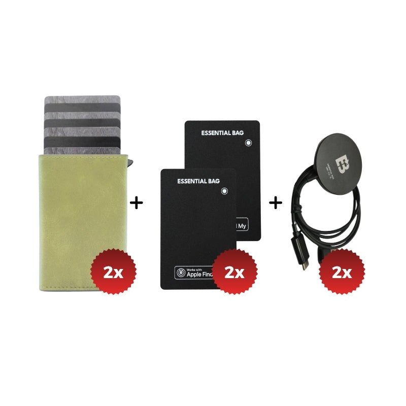 Slim Wallet Partner-Set — 2 Wallets