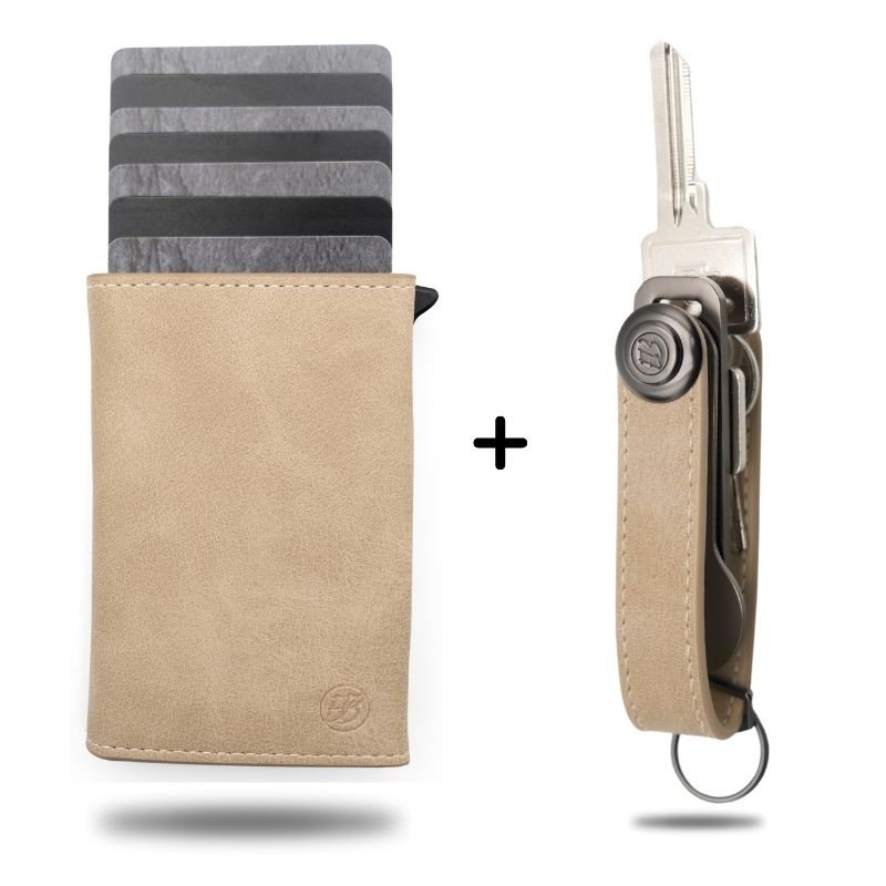 Slim Wallet + Schlüsseletui Set