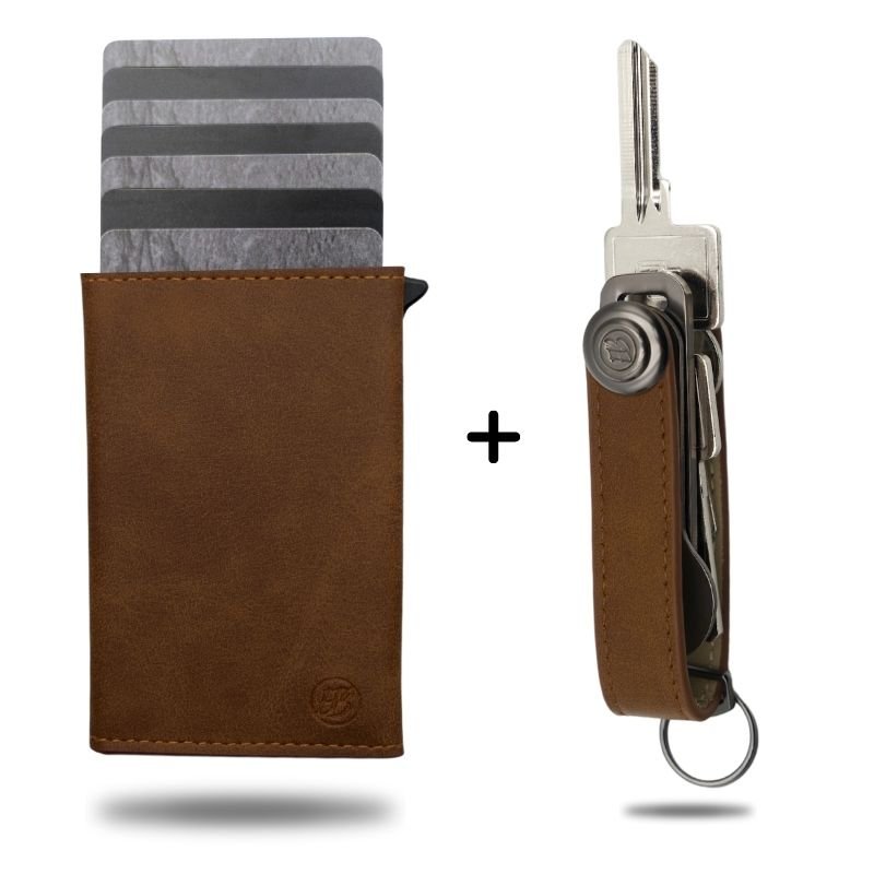 Slim Wallet + Schlüsseletui Set