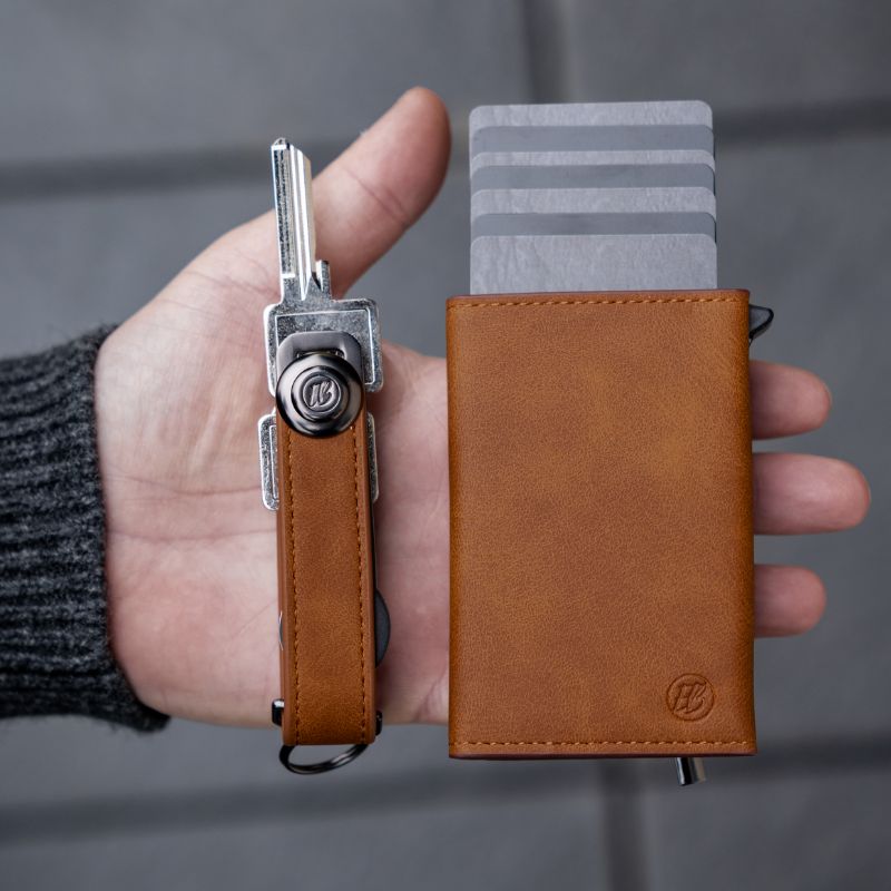 Slim Wallet + Schlüsseletui Set