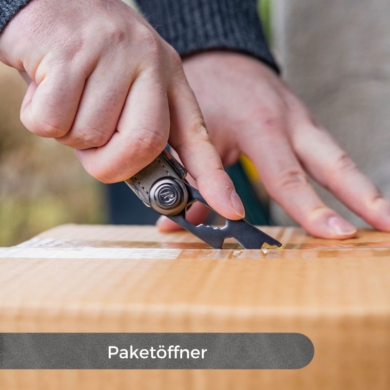 Portachiavi in pelle