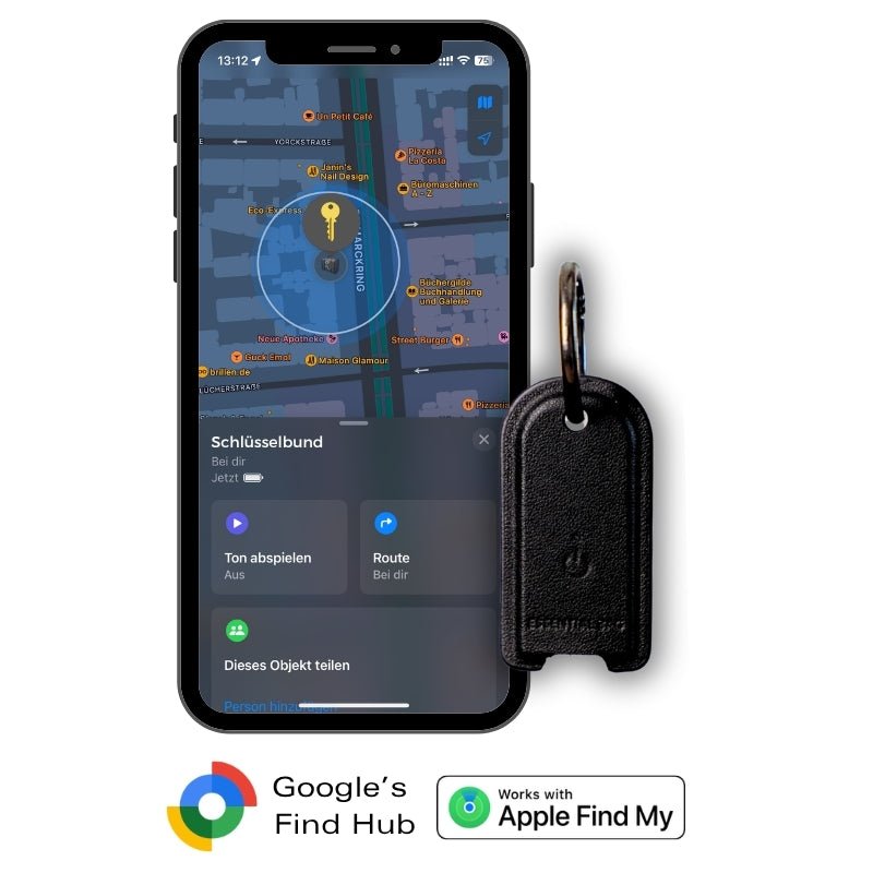 Schlüssel-Tracker für iOS & Android