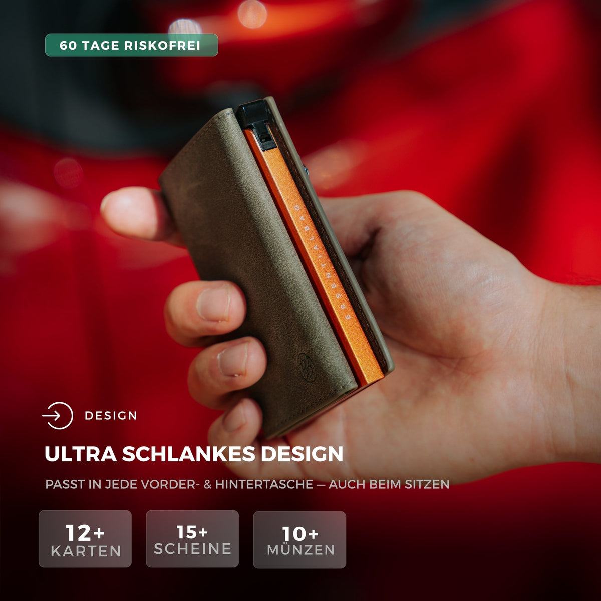 Smart Wallet 3.0 — Slim Wallet mit RFID-Schutz