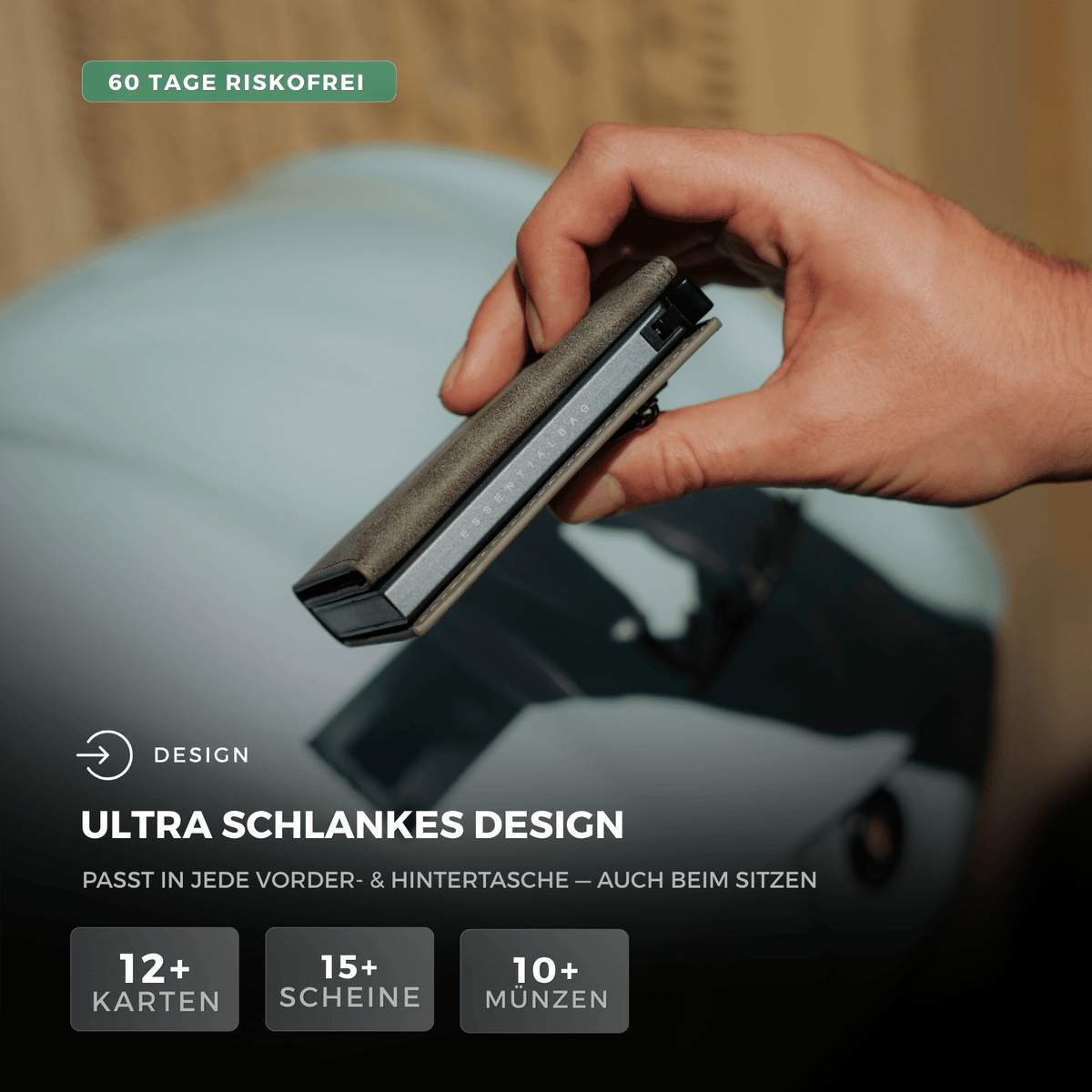 Smart Wallet 3.0 — Slim Wallet mit RFID-Schutz