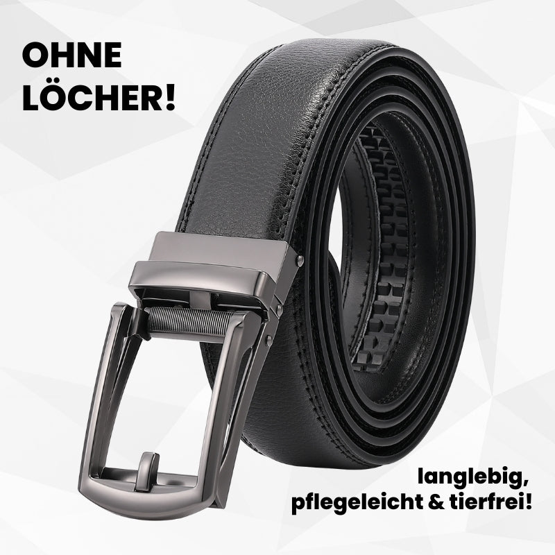 Automatikgürtel aus Leder — stufenlos verstellbar