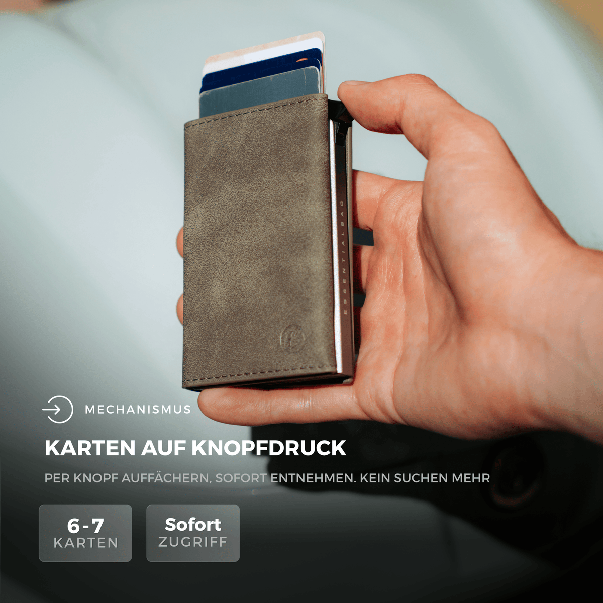 Smart Wallet 3.0 — Slim Wallet mit RFID-Schutz
