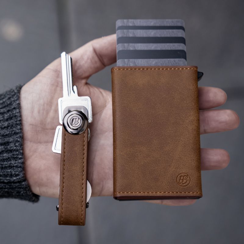 Slim Wallet + Schlüsseletui Set
