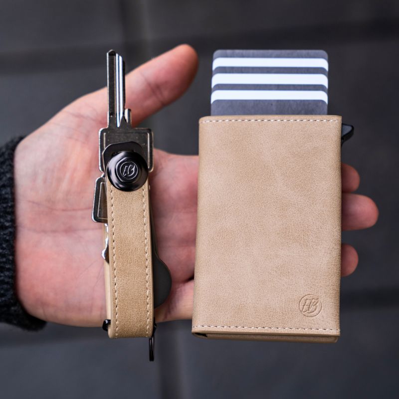 Slim Wallet + Schlüsseletui Set
