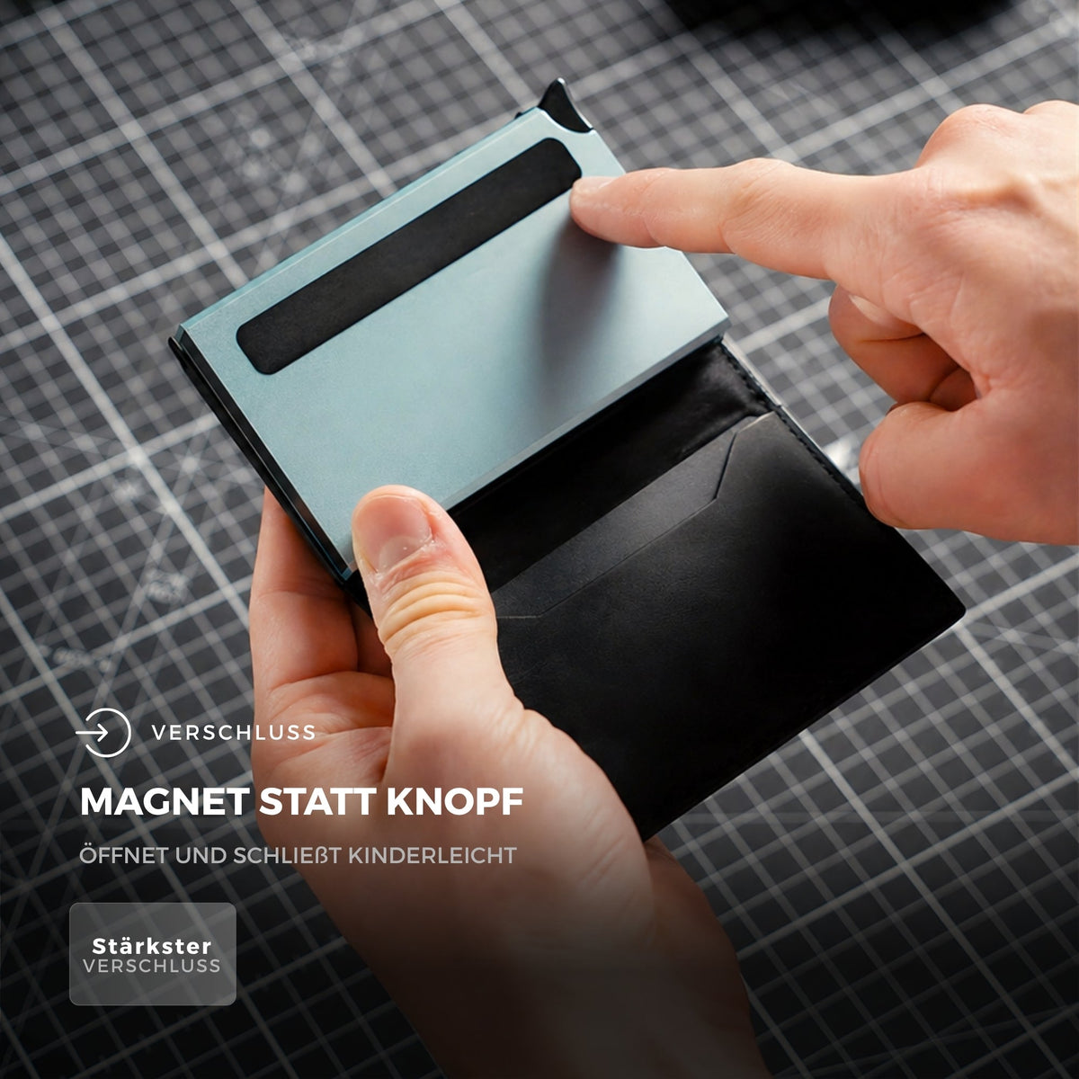 Smart Wallet 3.0 — Slim Wallet mit RFID-Schutz