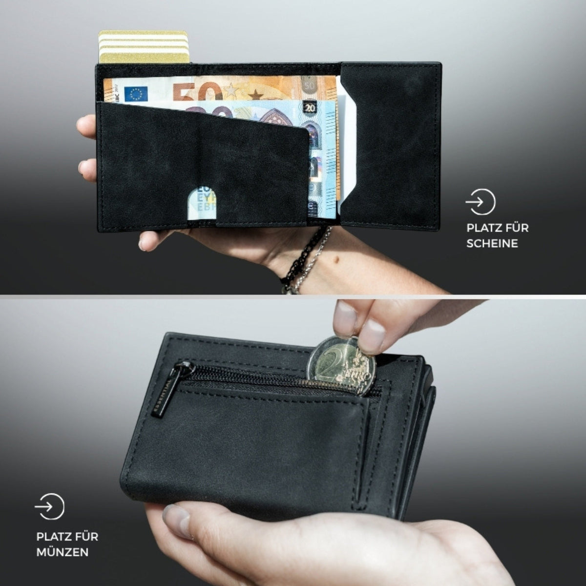 Smart Wallet 3.0 — Slim Wallet mit RFID-Schutz