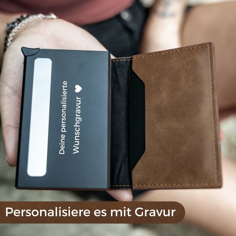 Slim Wallet + Schlüsseletui Set