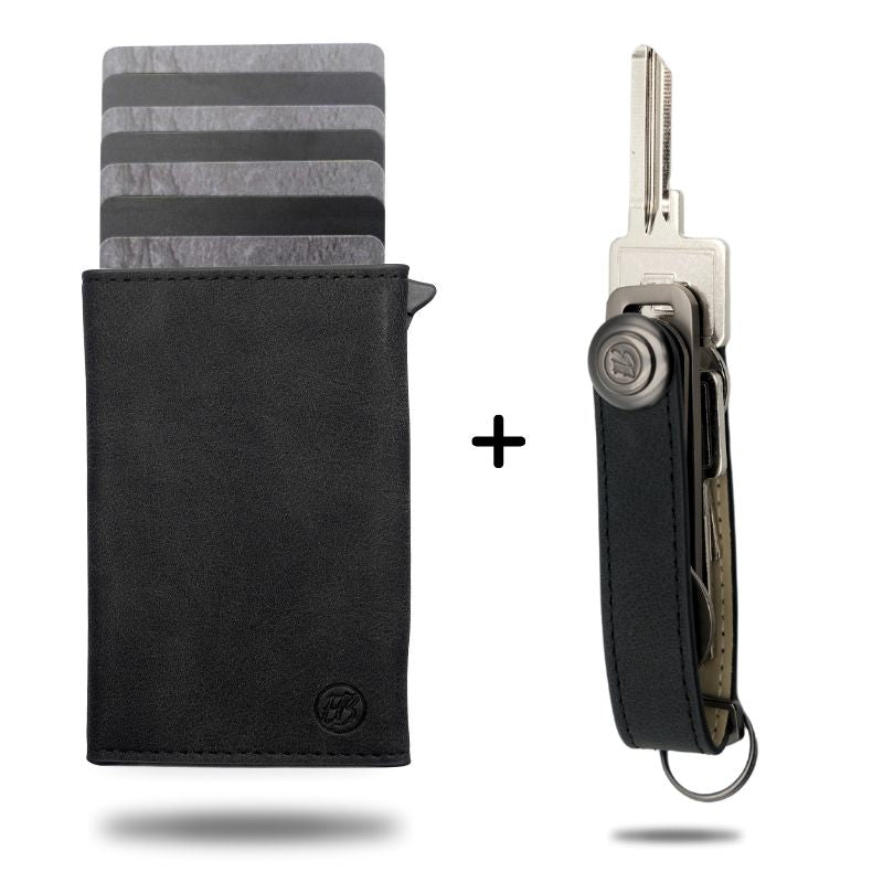 Slim Wallet + Schlüsseletui Set